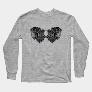 Tiger mirror Long Sleeve T-Shirt